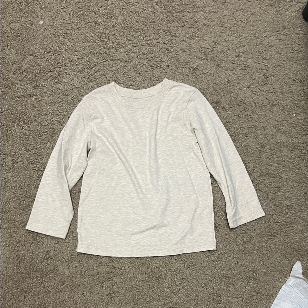 Bulk Garanimals Kids Long Sleeve Tee 
Oatmeal, red, and grey